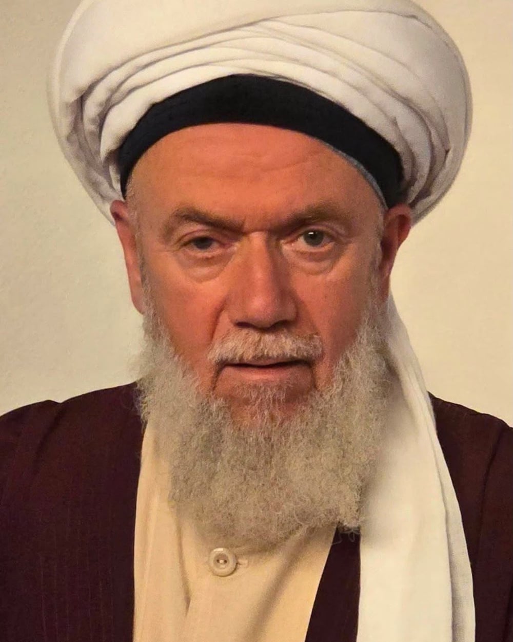 Portrait of Maulana Shaykh Mehmet Adil.